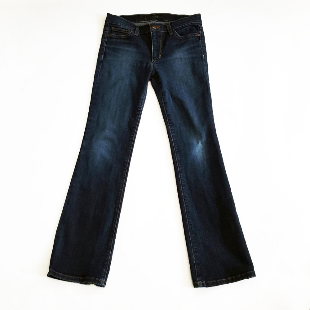 Joe's Jeans Womens Petite Bootcut 27 Blue - Picture 3 of 7